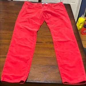 Cabo Red Corduroy Jeans